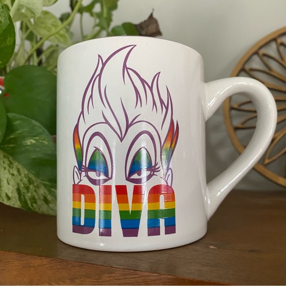 Disney Rainbow Collection Ursula DIVA Coffee Mug - Picture 2 of 4